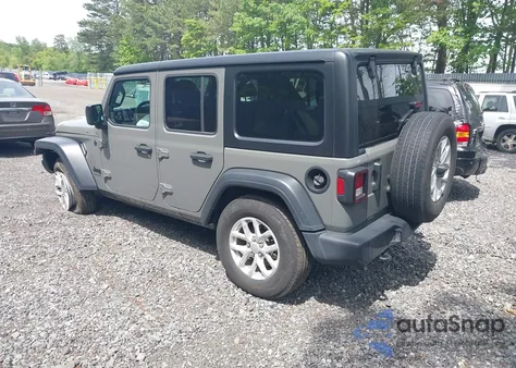 2023 Jeep Wrangler Sport z USA, uszkodzony, nr VIN 1C4HJXDG3PW619148